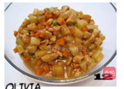 咖喱鸡肉包的做法图解12