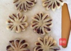 菊花豆沙酥的做法图解6