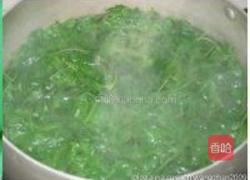 甜艾饼的做法图解1