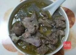 榴莲壳炖土鸡的做法图解4