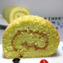 椰香戚风卷的做法[图]