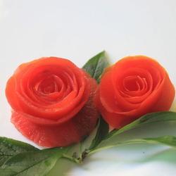 玫瑰花盘饰法的做法[图]