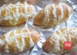 橄榄形酥香面包的做法图解12