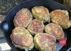 黑豆黑芝蔴玉米饼的做法图解2