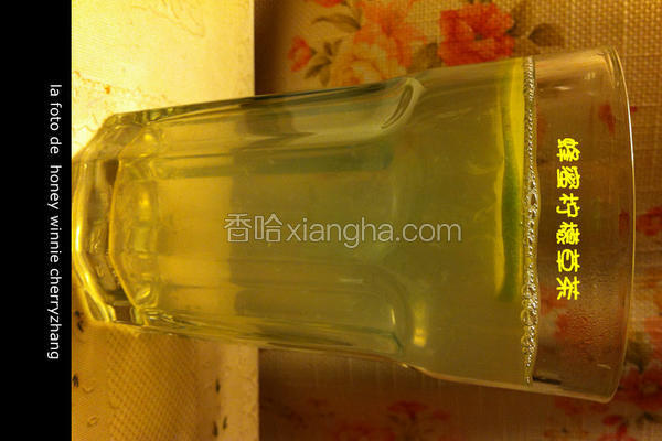 蜂蜜柠檬草茶