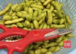 卤水毛豆的做法图解2