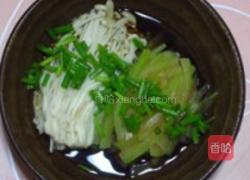 辣拌西瓜皮金针菇的做法图解6