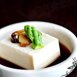 和风凉拌松茸豆腐的做法[图]