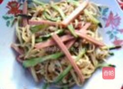 火腿豆腐丝的做法图解4