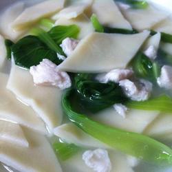 鸡丝面片汤的做法[图]