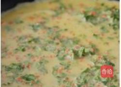 香菜叶蛋饼的做法图解2