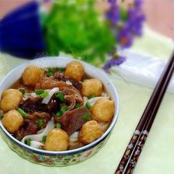 鱼蛋牛腩粉的做法[图]