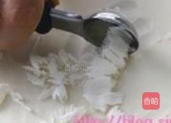 白巧克力树莓蛋糕的做法图解4