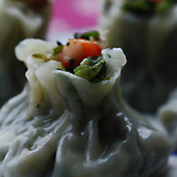 菠菜细腰小烧卖的做法[图]
