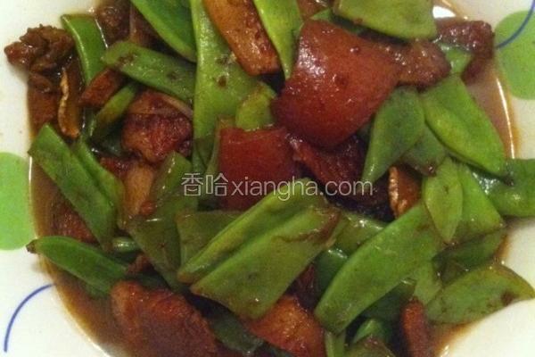 四角梅烧五花肉