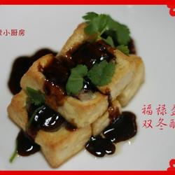 福禄盈馀之双冬酿豆腐的做法[图]