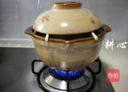 发菜肉片粥的做法图解8