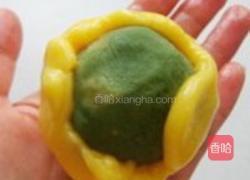 绿茶蜜枣芒果冰皮月饼的做法图解5