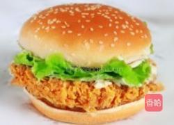 自制劲脆鸡腿堡的做法图解11