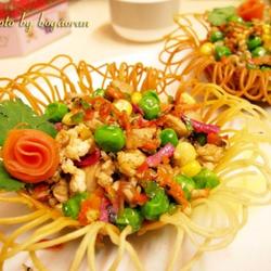什锦花篮面的做法[图]