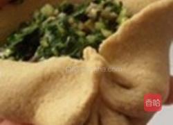 小米面油菜香菇包的做法图解6