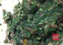 荠菜肉包的做法图解2