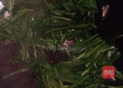 韭菜炒竹笋的做法图解3