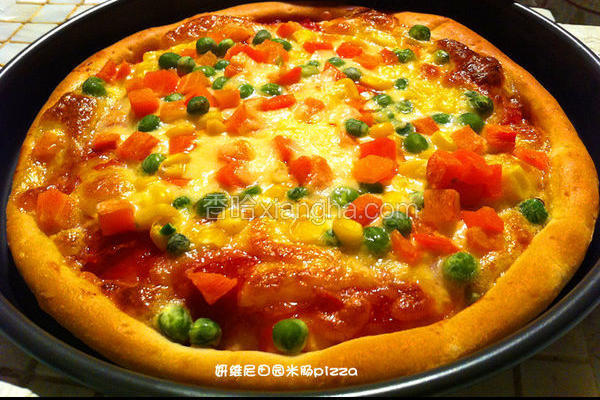 妍维尼田园米肠PIZZA