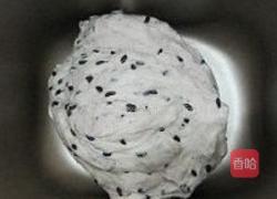 黑米饭土司的做法图解4