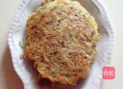 银鱼香菇蛋饼的做法图解1