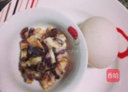 小米红薯粥&腊肉蒸蛋的做法图解4