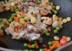 超酥软鱿鱼披萨的做法图解5