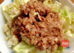 麻汁卷心菜的做法图解2