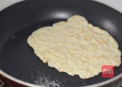 肉末鸡蛋饼的做法图解4