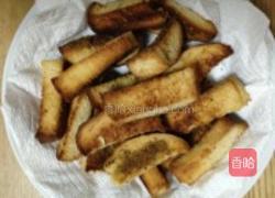 椒盐孜然面包干的做法图解7