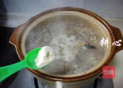 发菜香菇肉丸粥的做法图解13