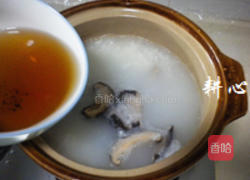 发菜香菇肉丸粥的做法图解8