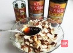 腊肠香菇荷叶饭的做法图解5