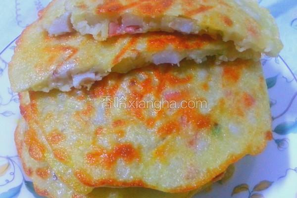 土豆莲藕饼