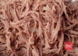 手撕猪心拌香葱的做法图解3