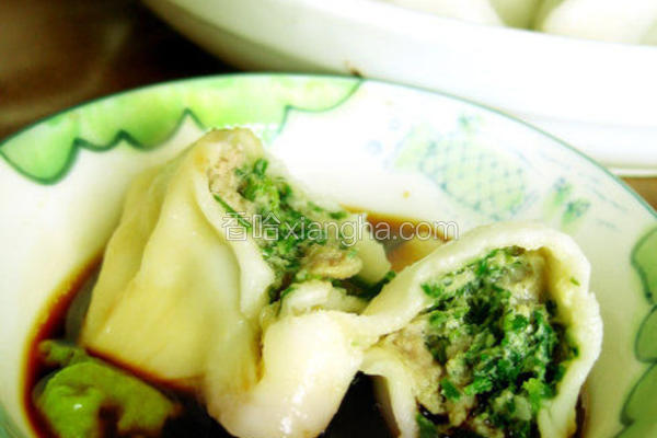 碱蓬菜水饺