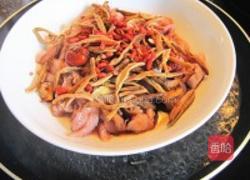 黄花菜蒸鳄鱼肉的做法图解5