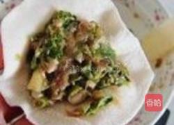 香椿鲜肉饺子的做法图解4