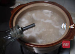 猪肝肉排粥的做法图解10