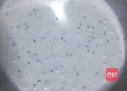 黑芝麻白米糕的做法图解1