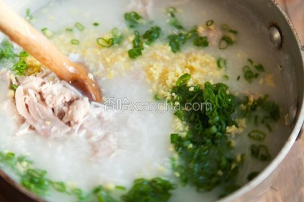 鸡肉粥