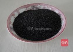 黑芝麻元宵的做法图解1