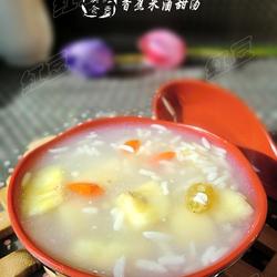 香蕉米酒甜汤的做法[图]