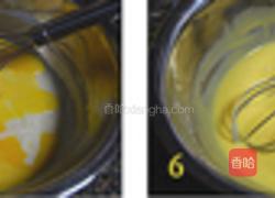 白巧克力豆原味戚风的做法图解3