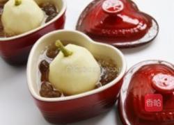 桃胶炖原梨的做法图解4